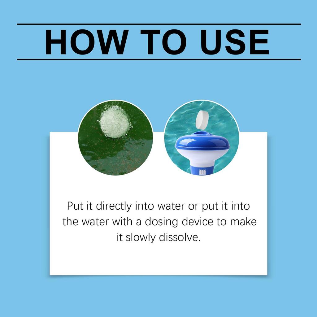 Pool Effervescent Tablets Pool Cleaning Instant Effervescent Chlorine Tablets Pool Chlorine Tablets Pool Water Treatment Tablets