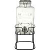Living Glass Jug Keeper Drink Server 3.0L with Stand