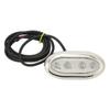 Marine Underwater LED Light DC 12V‑24V IP68 Waterproof Universal Fit for Boat Yacht Waterside Blue Light 4W