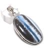 Natural Owhyee Opal Gemstone 925 Sterling Silver Jewelry Pendant 2.25" N4T18