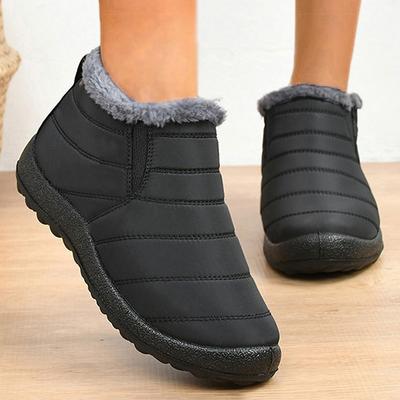 Женская обувь Зимняя обувь для женщин Меховые балетки Легкие зимние кроссовки Женские лоферы слипоны Элегантная обувь на плоской подошве Женская