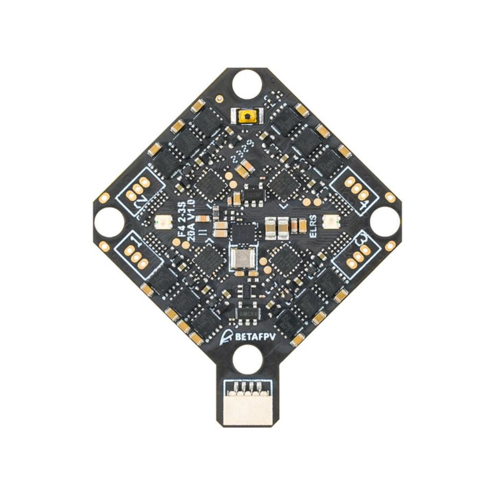 F4 2-3S 20A AIO FC BETAFPV V1, Integrated HD VTX with O3 6-Pin PMU for HD Whoop Drones, Dual BEC USB Port