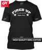 Fired Up Garage Даллас Техас Графические футболки Унисекс Одежда Новое в Верхняя одежда Футболки Хлопок Женщины