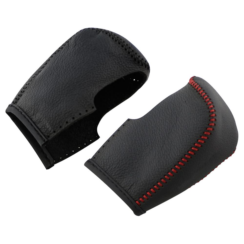 Car Gear Shift Knob Collar Leather Protective Cover for Nissan Qashqai J11 2016-2020 X-Trail T32 2014-2021 AT