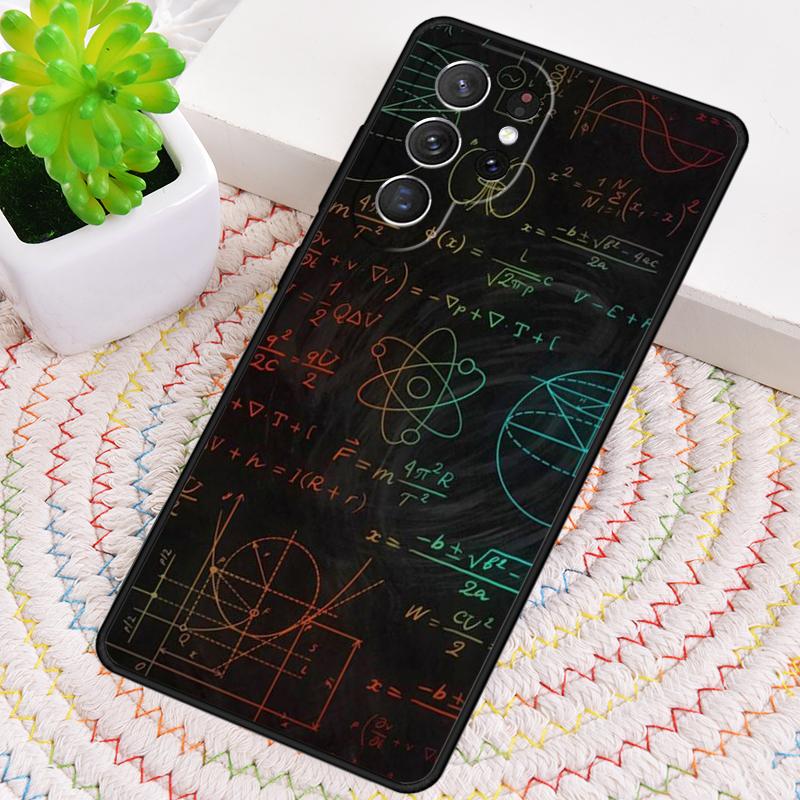 Чехол для телефона с формулами по науке, математике, физике для Samsung Galaxy note 10 pro S26 S25 S24 S23 S22 Ultra Plus S21 FE S20