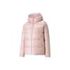 Sports Lifestyle Series Logo Print Shiny Letter Hooded Down Jacket Women Outerwear Lotus-Pink 846360-36