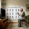 Tai Chi Mobility Exercises Seniors Chair Workout Chart for 30 Day Structured Exercise Plan with Seated Low Impact And Walking Balance Flexibility Home