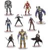 Disney Deluxe Набор Фигурок Marvel Мстители Финал Мстители Marvel Deluxe Игровой Набор с Фигурками - Марве...