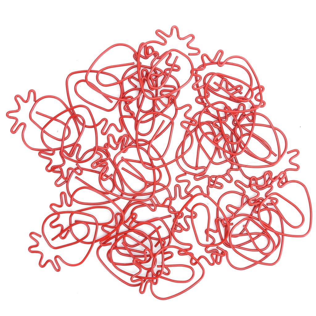 30 шт. скрепок мини милые клубничные закладки планировщик зажим булавка канцелярские принадлежности школьные подарки