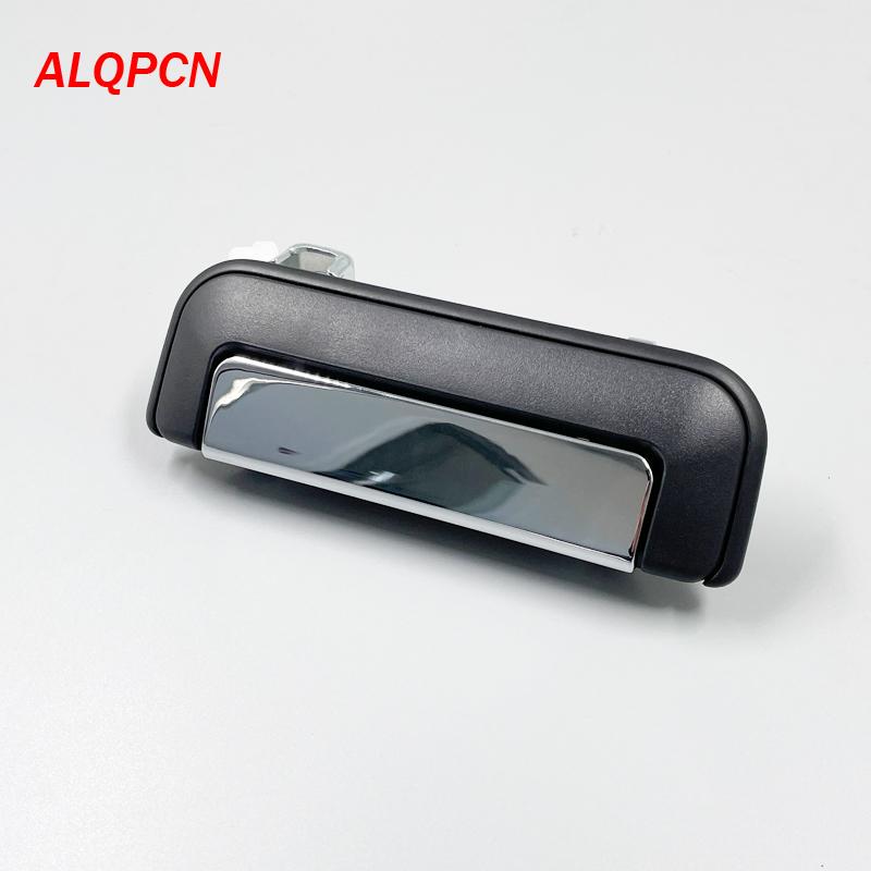 Хромированная ручка с черной отделкой, внешняя ручка двери, подходит для пикапа Mitsubishi L200, фургона L300 1999-2004