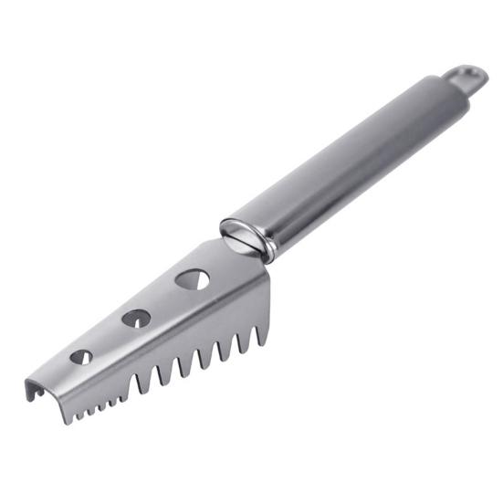 Stainless Steel Fish Skin Scale Scraper Cleaner Brush Remover Kitchen Tools