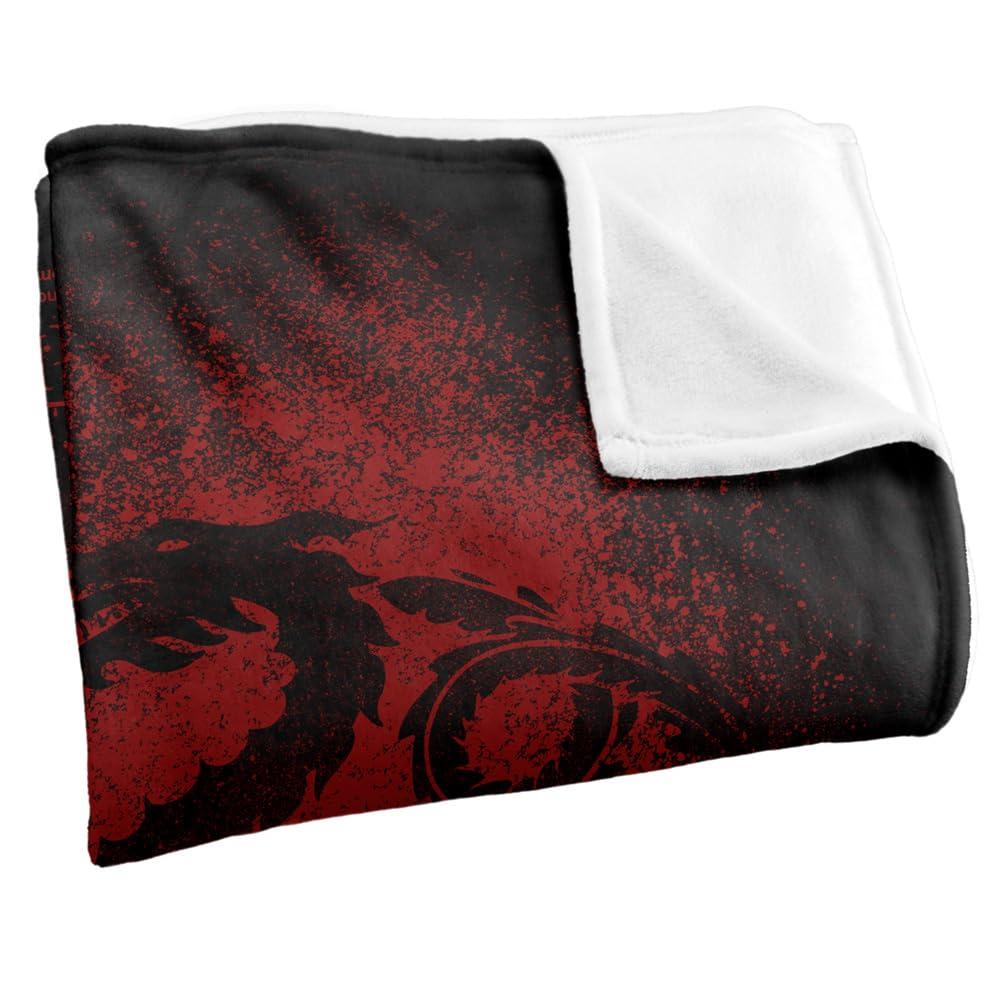 Game Of Thrones Targaryen Outline Soft Touch Blanket