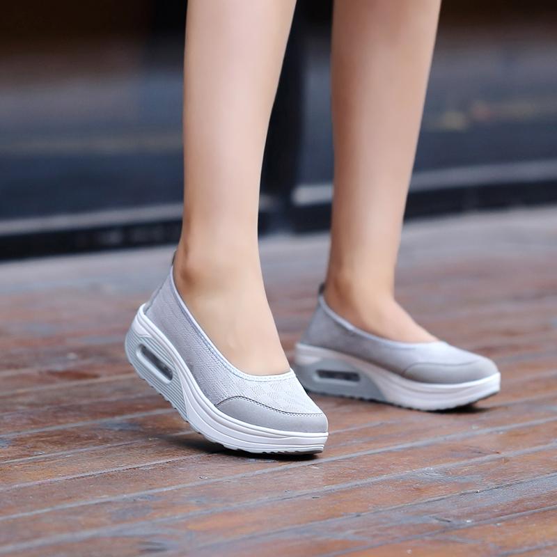 Spring and Summer New Comfortable Casual Women's Shoes Fashion Soft Sole Breathable Women's Shoes Plus Size Lazy Shoes for Women
