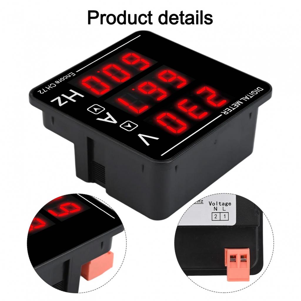 Многофункциональный цифровой измеритель для измерения уровней переменного напряжения и тока