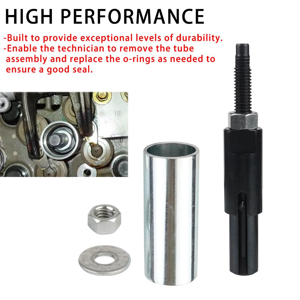 OTC-7222 Набор инструментов для снятия/установки трубки топливного инжектора, подходит для замены дизельного двигателя GM 6.6L Duramax 01-20 J-45910