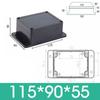 ABS Plastic Electric Supplies Black Security Monitoring Case New Power Box  Electronic Project