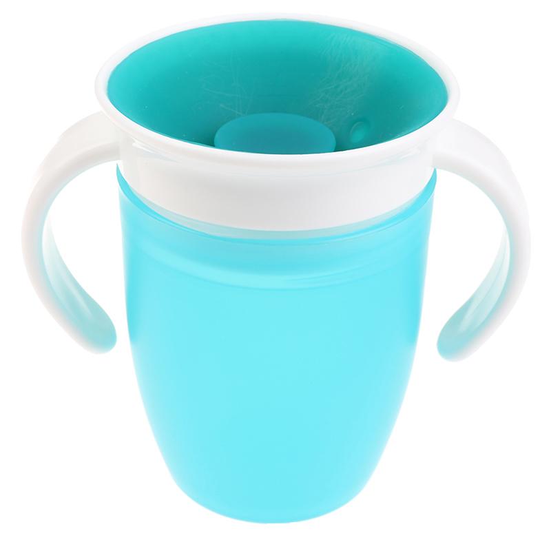 На 360 градусов можно вращать волшебную чашку для обучения ребенка, чашку для питья, герметичный ребенок