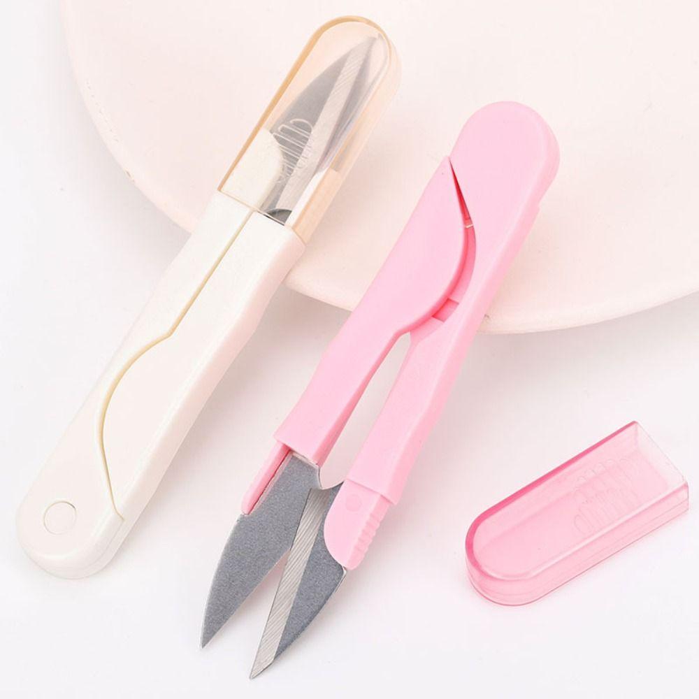 Scissors Thread Clippers U Shape Yarn Shears Sewing Accessories Household
