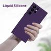 Глянцевый жидкий силиконовый мягкий чехол для Samsung Galaxy S23 Ultra S22 S21 Plus A54 A53 A04S A23 A33 A73 A13 A32 A52 A72 5G 4G противоударный защитный чехол