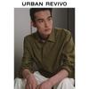 Мужская льняная рубашка с длинным рукавом Urban Series от UR UMU260010