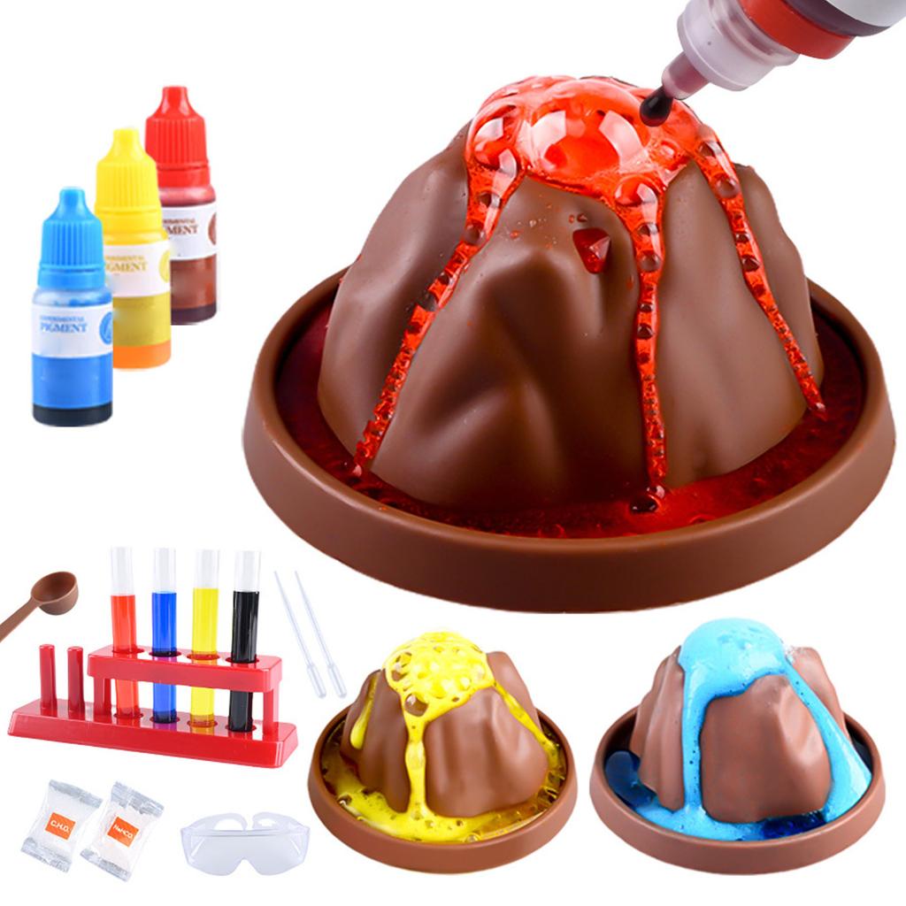 Erupting Volcano Science Kit Educational STEM Project Toys Science Experiments Kit for Boys Girls