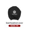 RUN1 For Volkswagen VW Car Seat Headrest Pillow Anti-Dirty Protective Cover Dustproof Scirocco Passat Polo B5 B6 B7 CC Tiguan Sharan