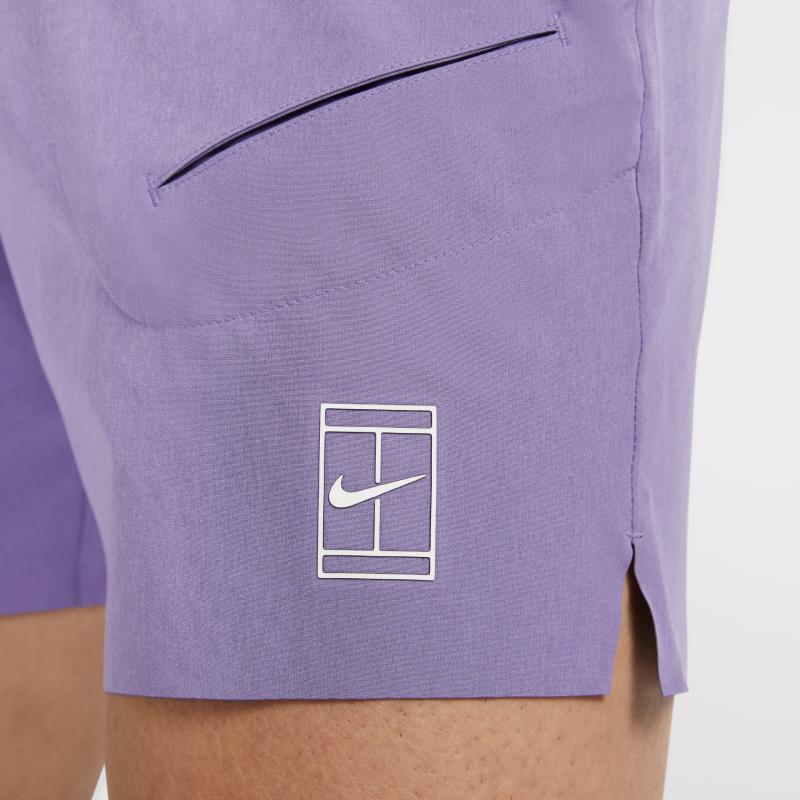 Nike Court AdvantageDri Fit Tennis Bottom Men's Soft Purple/White FZ6914-527