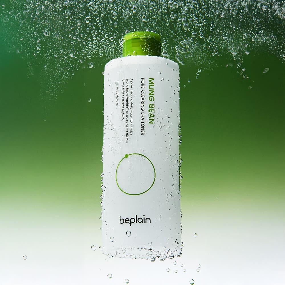 beplain Mung Bean Pore Clearing LHA Toner Refining Exfoliator 265ml