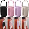 Cup Protective Sleeve Water Bottle Carrier Bag with Portable Handle Reusable Water Bottle Boot Silicone for Stanley Cup 40oz