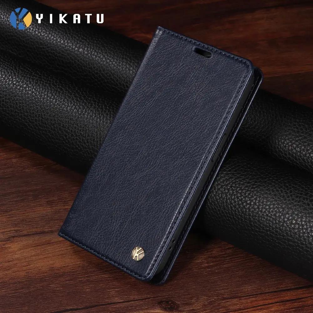 Business Leather Case for Huawei P70 P30 P20 Mate 60 20 10 Pro Lite Cover Flip Wallet Card Holder Phone Coque