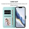 Чехлы для Xiaomi Poco C61 4G/Redmi A3 4G/A3x 4G PU кожаный откидной кошелек чехол для телефона со шнурком