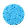 5pcs Natural Face Round Makeup Remover Tool Wood Pulp Sponge Cellulose Compress Cosmetic Puff Facial Washing Sponge Pink Blue