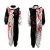 Halloween costume: scary clown cos Costume for children and adults, including onesies and role-playing outfits
