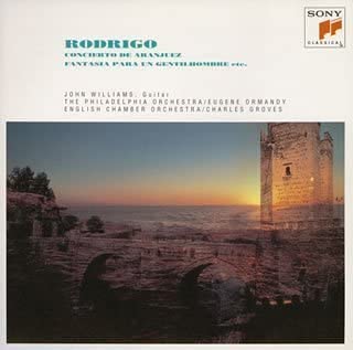 CD WILLIAMS (JOHN), RODRIGO, GIULIANI, - Rodrigo: Aranjuez Concerto SRCR1529 Japan Classical Used