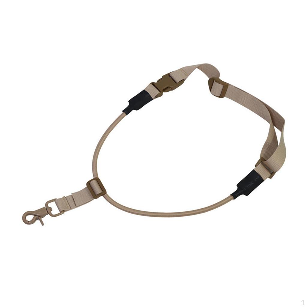 1 Point Sling Outdoor Connect Compact Multi Use Shoulder Strap Adjustable Bungee for Fishing