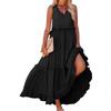 Women's Summer Long Dress Big Swing Beach Dress