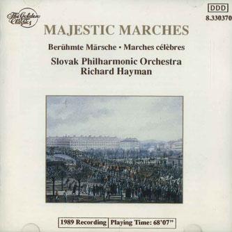 CD СЛОВАЦКИЙ ФИЛАРМОНИЧЕСКИЙ ОРКЕСТР, RICH - Величественные марши 8330370 ЗОЛОТАЯ КЛАССИКА Германия Классика Б/У