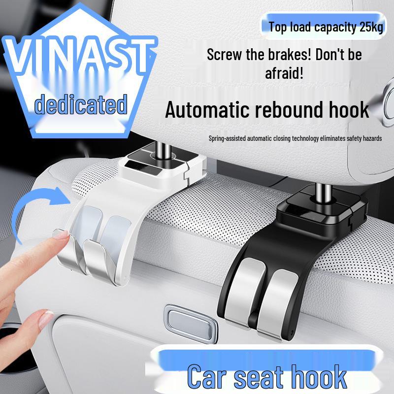 VINAST Car Seat Backrest Hook | Multi-functional Rear Seat Storage