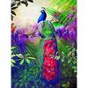 Full Square Drills 5D Diamond Embroidery DIY Diamond Painting Peacock Pictures Home Decor