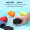 U-Shaped KTV Microphone Sponge Cover - Assorted Colors, Thickened Cotton, Pop Filter for Household Mics