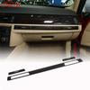 ABS Carbon Fiber Style Console Glove Box Water Cup Holder Panel Cover Trim Strip Kit Fit For BMW 3 Series E90 E92 E93