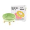 Cat Feeding Bowl Donut Shaped Non Spill Pet Dish For Cats And Small Dogs, Cute Anti-Tip Water And Food Tray For Home Table Gift