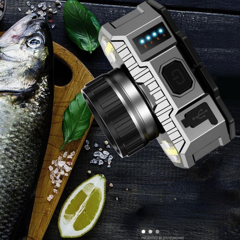 T20 супер мощный встроенный аккумулятор налобный фонарь USB перезаряжаемый светодиодный многофункциональный водонепроницаемый фонарик фонарик для отдыха на природе