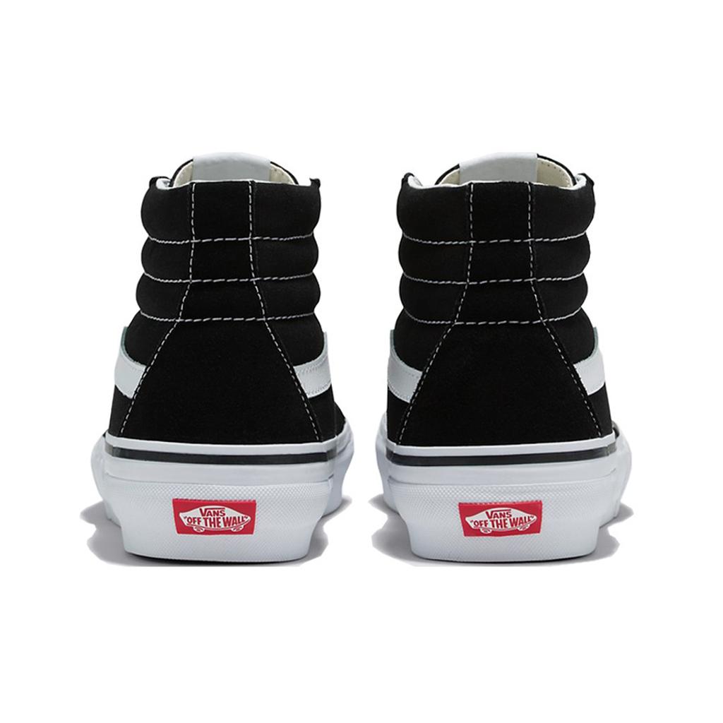 Vans Sk8 Перестановка Удобные Мягкие Высокие Кеды для Скейтбординга Мужские Кроссовки Черные VN000CRMBA2
