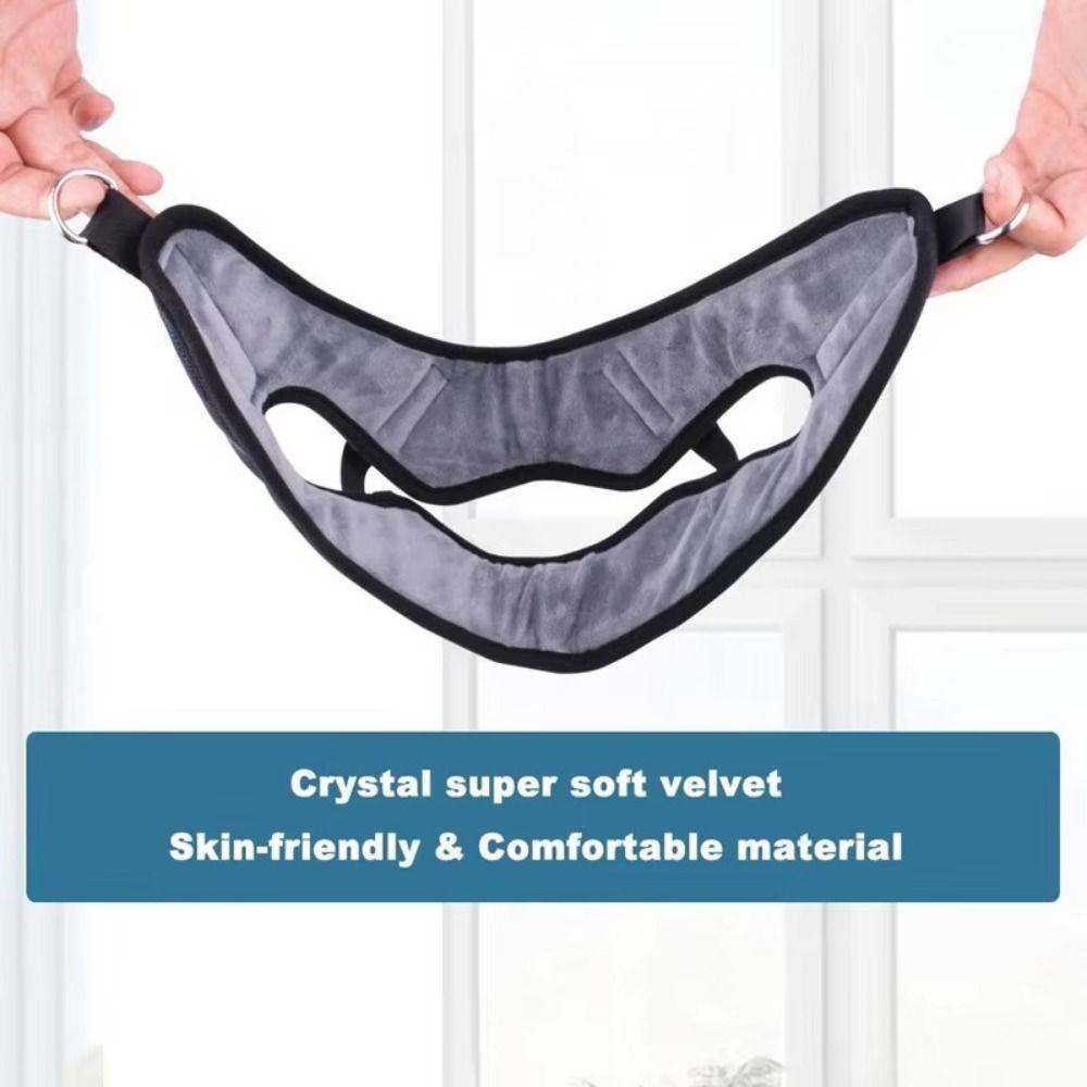 Soft Belt Cervical Neck Traction Device Adjustable Cervical Spine Orthosis Women