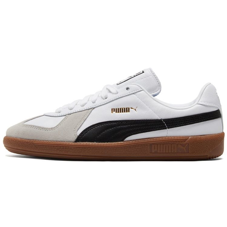 Puma Army Trainer OG White Gum Unisex Sneakers Black 380709-01