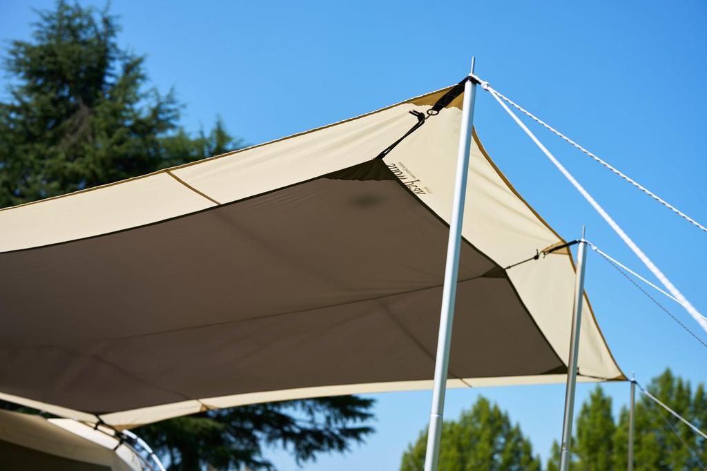 Snow Peak Landrock Peak Festival 2024 Autumn Limited Side Tarp Ivory [Snow Edition] FES-270-IV