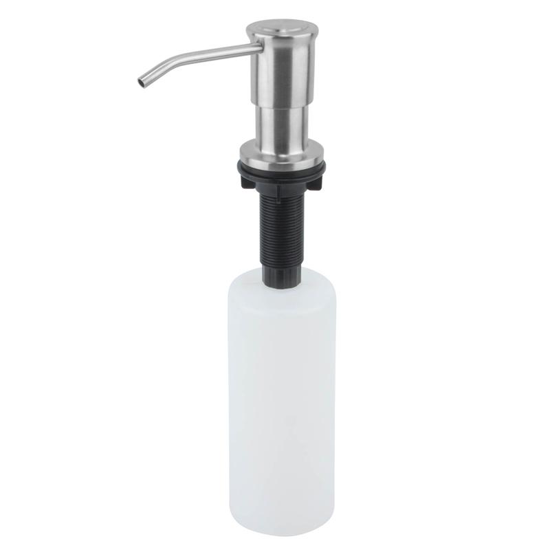 Kitchen Sink Soap Dispenser Extension Tube Kit Silicone and Steel Check Valve for Soap Dispenser Hand Pump