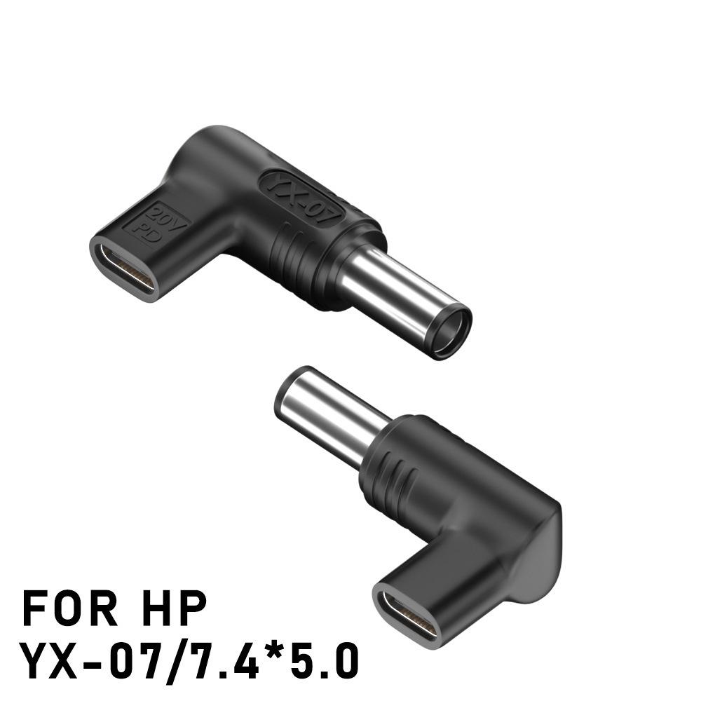 Универсальный адаптер Type-C - DC 20 В для ноутбуков Dell, HP, Lenovo, Asus