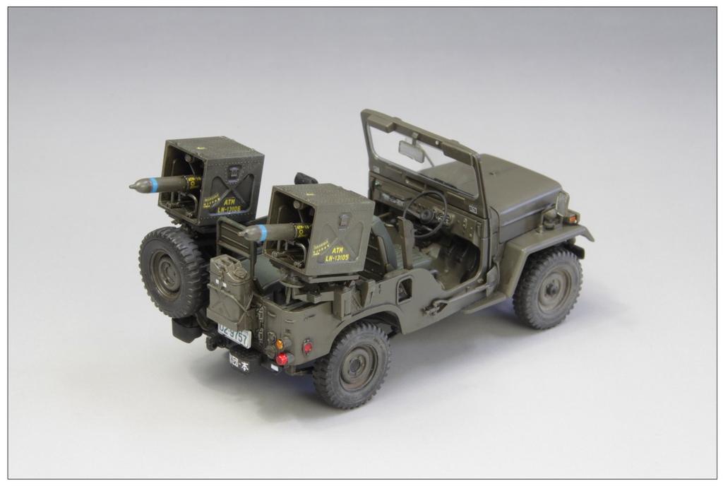 Fine Mold Scale Military Series Ground Force Type 73 Light Truck MAT Equipment Plastic Model FM52 1/35 Self-Defense